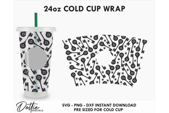 Button Keys Cold Cup SVG 24oz: A Designer's Review