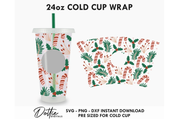 Festive Christmas Cold Cup SVG 24oz Review