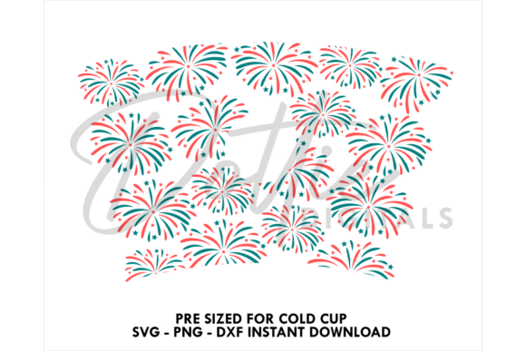 Fireworks Cold Cup SVG: Graphics & Tumbler Wraps Review