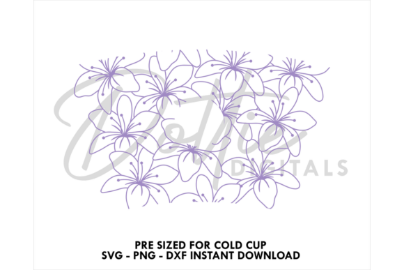 Lily Flowers Cold Cup SVG 24oz: Graphics & Tumbler Wraps Review