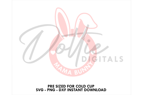 Mama Bunny Cold Cup SVG 24oz: Brand Designer Review of Tumbler Wrap Graphics