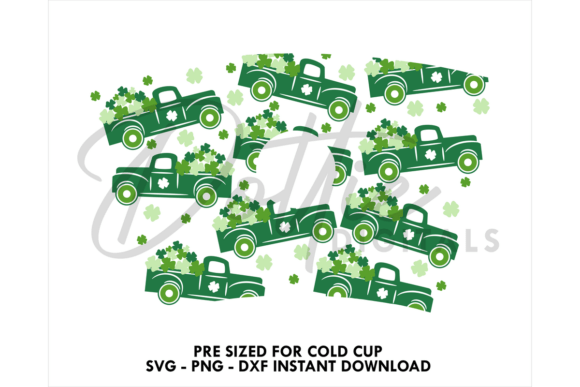 Shamrock Truck Cold Cup SVG: Graphics & Tumbler Wraps Review